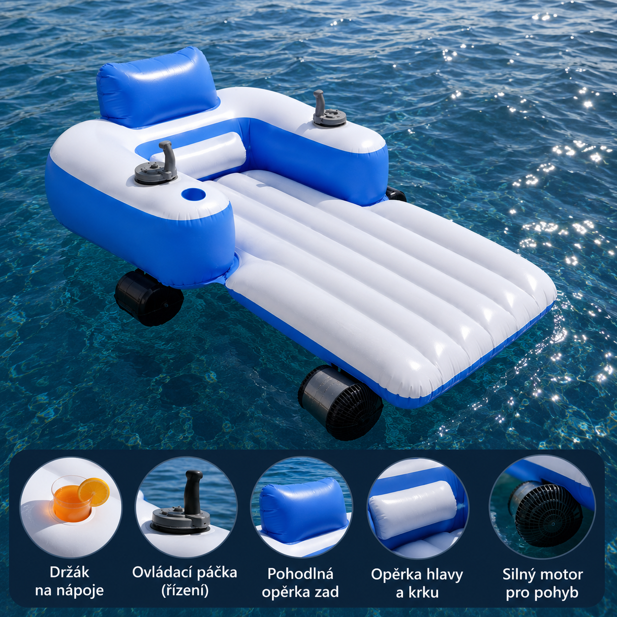 HydroTech – Elektrische aufblasbare Wasserliege